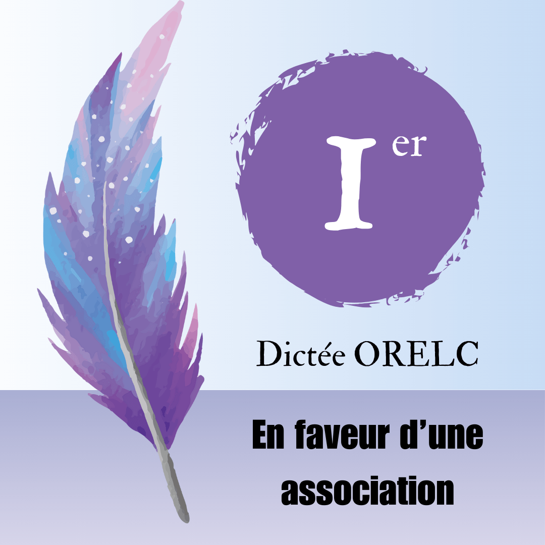 Dictée ORELC tarif associatif