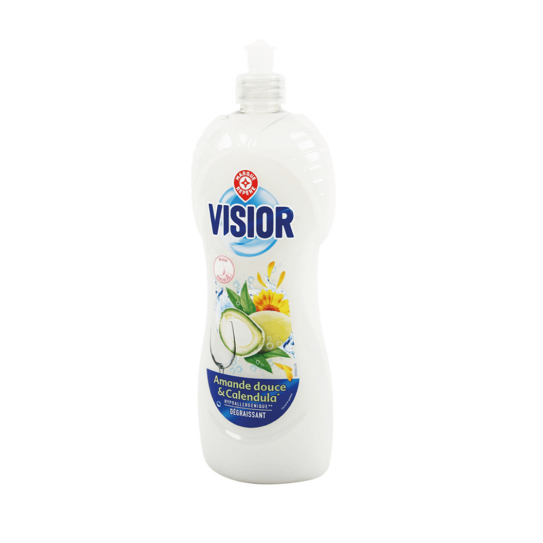 LIQUIDE VAISSELLE VISIOR AMANDE DOUCE CALENDULA 750ML