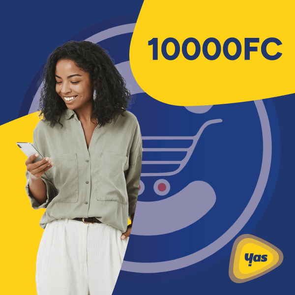 Recharge crédit Yas 10 000Fc