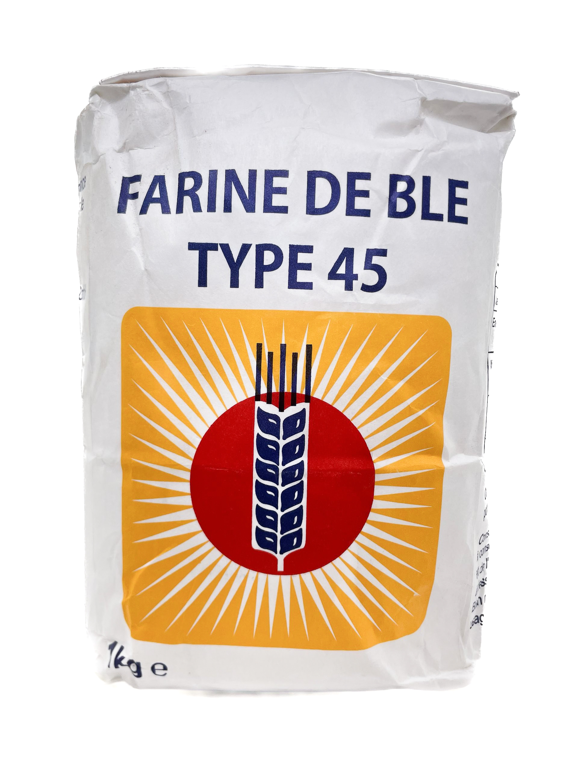 FARINE DE BLE TYPE 45 : 1KG