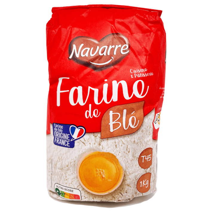 FARINE DE BLE NAVARRE 1KG (T45)