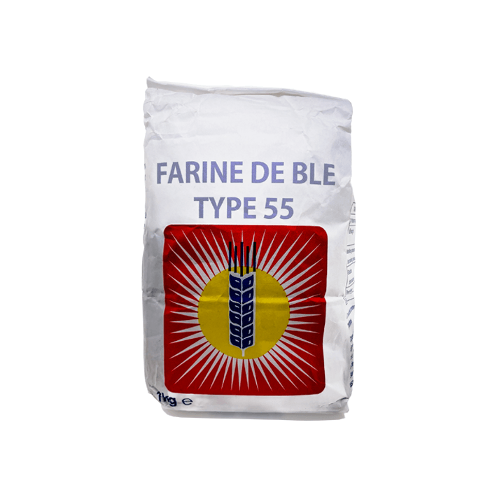 FARINE DE BLE TYPE 55: 1KG