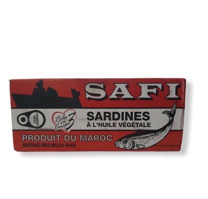 SARDINE SAFI 50X125G